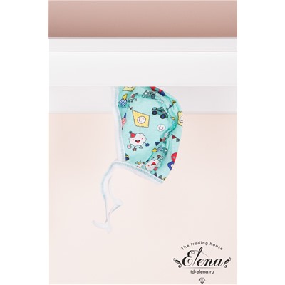 Чепчик для мальчика 41502МХрц