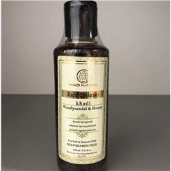 Khadi Natural Шампунь "Сандал и Мед" без СЛС 210мл