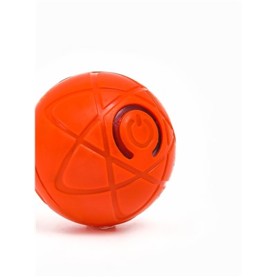 Интерактивная игрушка для собак «Гравитационный мяч», 5.5 см, оранжевая