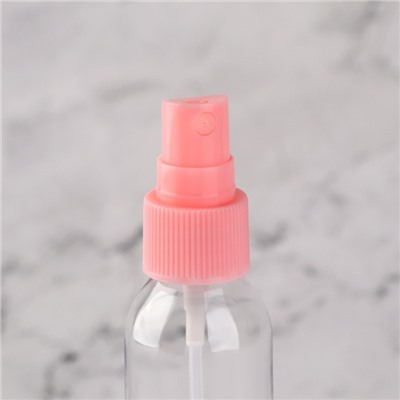 Набор для хранения, в футляре, 8 предметов, прозрачный/розовый