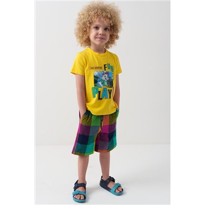 Шорты текстильные для мальчиков PLAYTODAY, 1239610