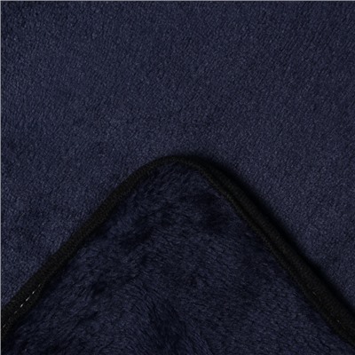 Плед детский «LoveLife. Пингвин». 80×100 см, корал-флис, синий