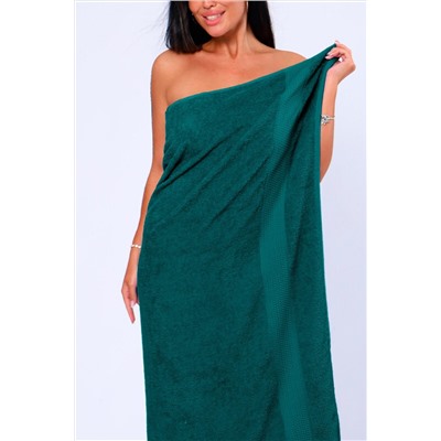 Полотенце банное махровое Софатекс 100х150 для ванны и душа НАТАЛИ, 1019147