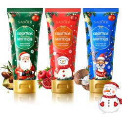 SADOER Лосьон для тела "CHRISTMAS" Coconut Oil с маслом кокоса, 100 гр