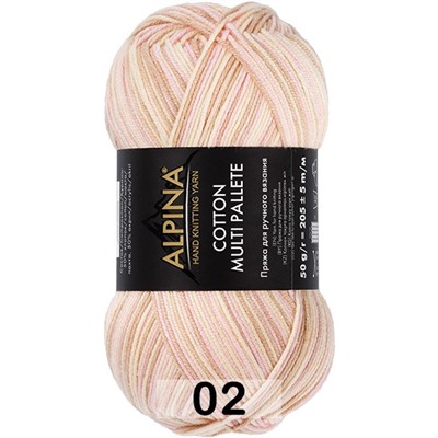 Пряжа Alpina Cotton Multi Pallete