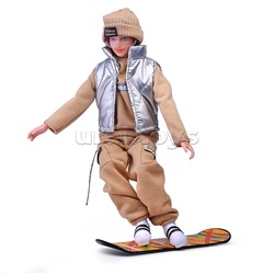 Кукла "Зимнии каникулы" с аксессуарами, в коробке