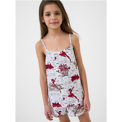 Пижама трикотажная для девочек