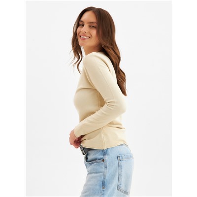 Джемпер женский MINAKU, тёмно-бежевый, размер 42-44