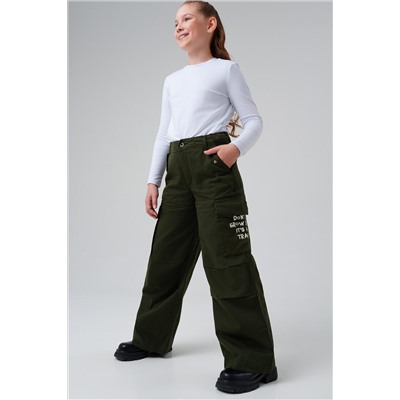 Брюки текстильные для девочек PLAYTODAY, 1226914