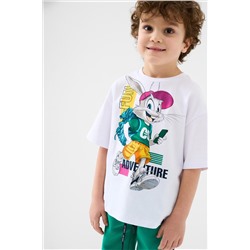 Фуфайка трикотажная для мальчиков (футболка) PLAYTODAY, 1239586