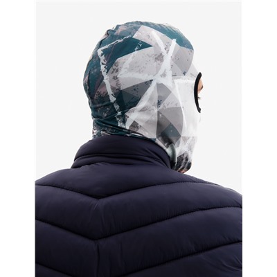 Маска-балаклава Gray Shapes, размер универсальный, серая