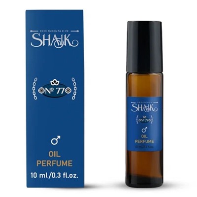 Масляные духи Shaik Opulent Blue №77 мужские (10 мл)
