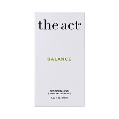 Сыворотка для волос The Act, 50 мл