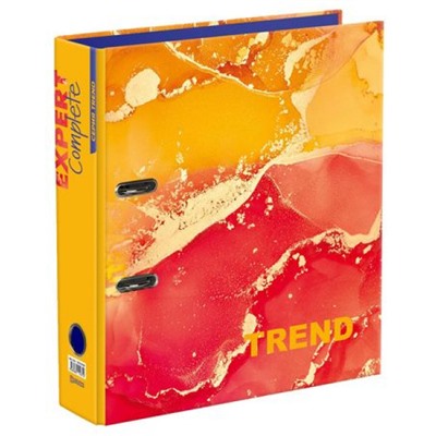 Папка-регистратор 75 мм "Marbling" ламинированный, оранжевый EC751703 Expert Complete