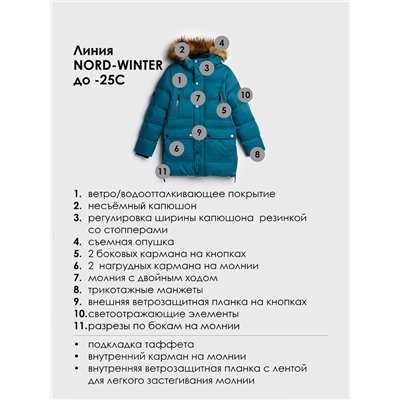 Пальто текстильное с полиуретановым покрытием для мальчиков