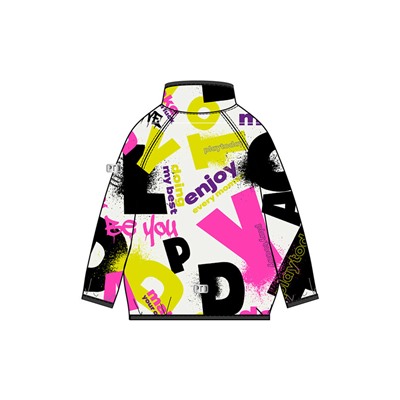 Куртка трикотажная для девочек