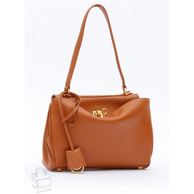 Сумка женская кожаная 1001MJ brown Polina&Eiterou  в Новосибирске