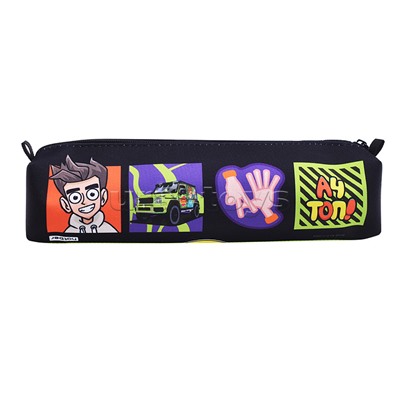 Пенал 210х45х45мм., на молнии мягкий "Влад А4"