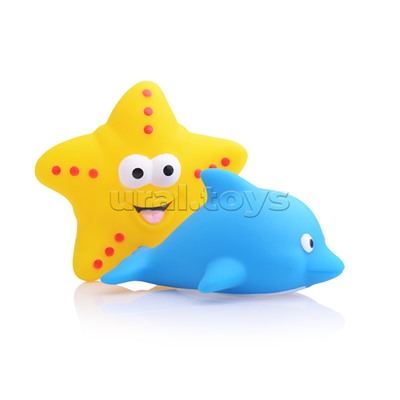 Набор для купания "Дельфин и морская звезда""