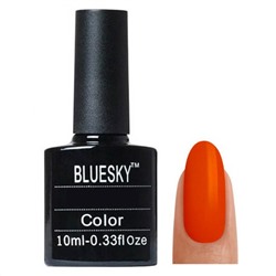 Bluesky Гель-лак для ногтей / Classic 150 SU, лососево-оранжевый, 10 мл