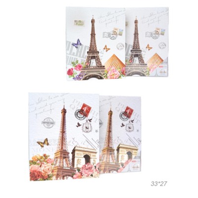 Фотоальбом 320 фото 10х15, 40 фото 15х21 Города/ 9357 /уп 16/ 50 листов (1)