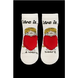 Короткие БРЕСТСКИЕ НОСКИ ЖЕНСКИЕ 1163 LOVE IS