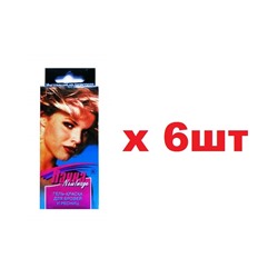 Панна Гель-краска для бровей и ресниц 9г 6шт