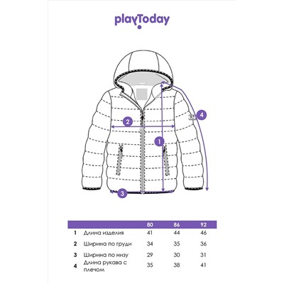 Куртка PLAYTODAY, 1088935