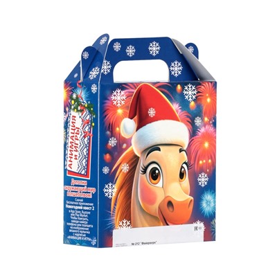 Сладкий новогодний подарок «Фейерверк», детский, 350 г