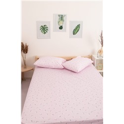 Простыня перкаль Розовое поле НАТАЛИ, 907563