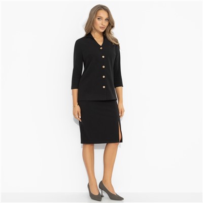 Костюм с юбкой трикотажный, Гордая и дикая (2 в 1, с поясом)