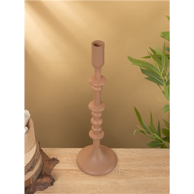 Подсвечник на 1 свечу «Бисквит», 10×10×35 см