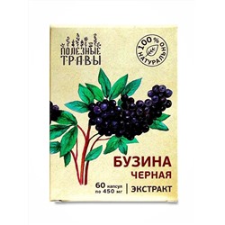 Экстракт Бузины черной 60 капс. по 450 мг.