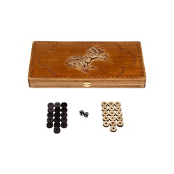 Нарды деревянные «Конь», 37×20 см