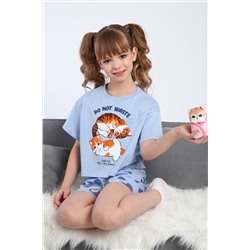 Пижама для девочки Котята ПД-019-077