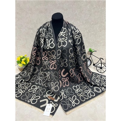 Мягкий палантин из кашемира мультицвет