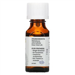 Aura Cacia, чистое эфирное масло, чайное дерево, 15 мл (5 жидк. унций)