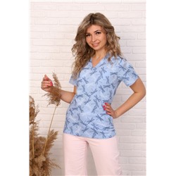 Футболка Ф137 (Стрекоза голубой)