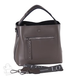 Сумка женская кожаная 8702NN gray Natale Navetta