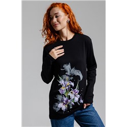 8527 футболка с дл.рукавом унисекс