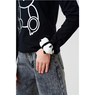 Игрушка-браслет меховой на руку - Панда PLAYTODAY, 1226943