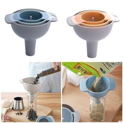 Набор воронок с сеточкой, 4 предмета, VETTA