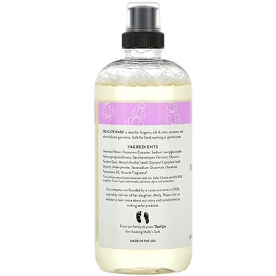 Molly's Suds, Delicate Wash, Lavender, 16 fl oz