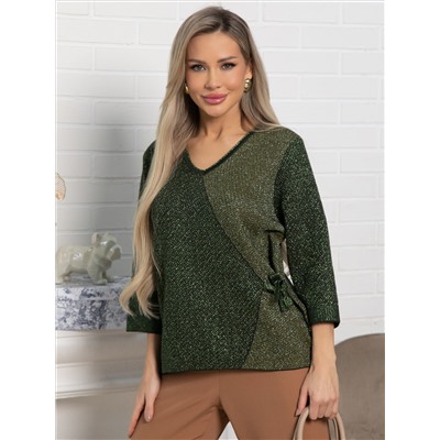 Блуза Найви (оливковая) Б15077-18М