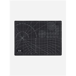 Мат для резки TEIRA, пятислойный, 30×22 см, А4, чёрный