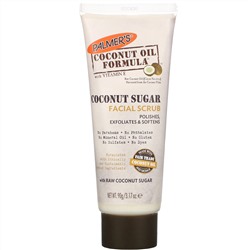 Palmer's, Coconut Oil Formula, Coconut Sugar Facial Scrub, 3.17 oz (90 g)