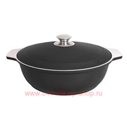 Кукмара Жаровня алюминивая ДП черный 4 л ж41ч