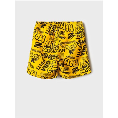 Шорты текстильные плавательные для мальчиков, длинные