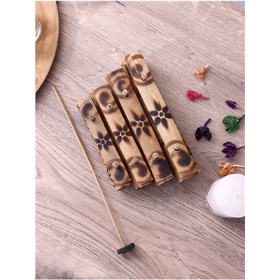 Сувенирный музыкальный инструмент «Ксилофон», 15×20×5 см, бамбук