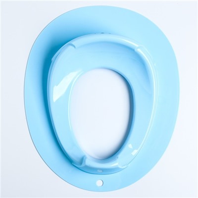 Детская накладка - сиденье на унитаз «Бамбино», голубая